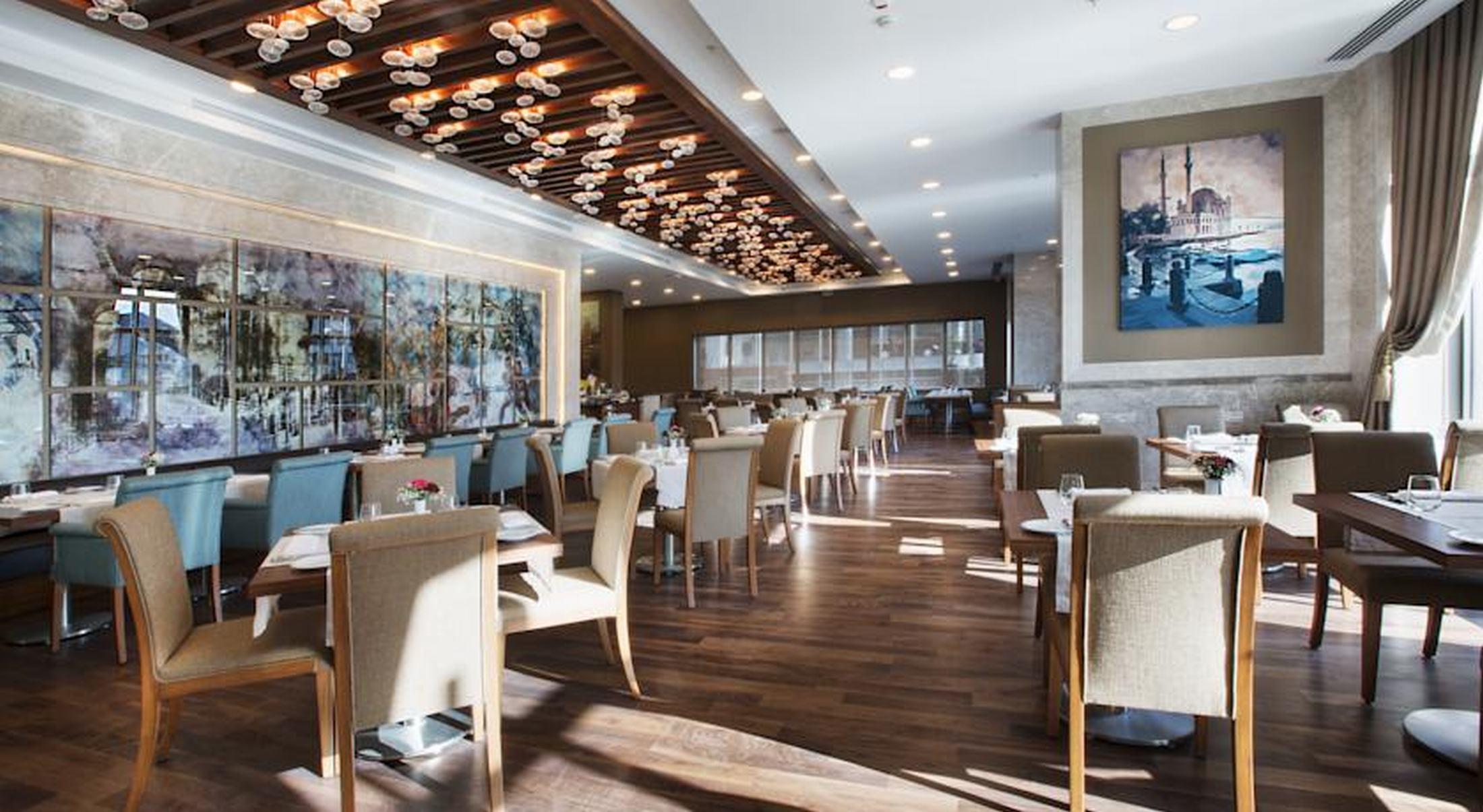 Dedeman Bostanci Istanbul Hotel & Convention Center Exteriér fotografie The interior of the restaurant