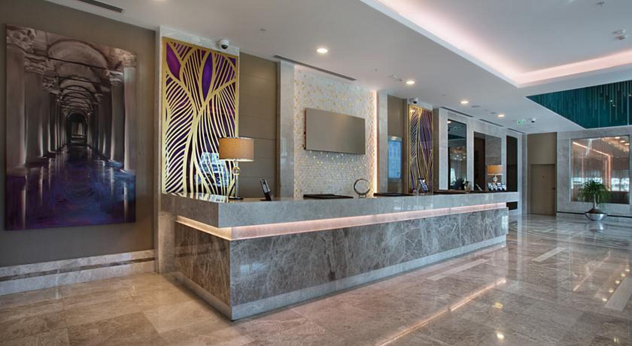 Dedeman Bostanci Istanbul Hotel & Convention Center Exteriér fotografie The lobby of the hotel